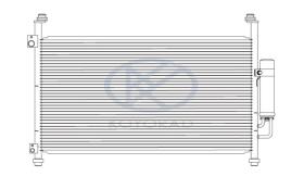 KOYO CD080491 - COND. MAZDA 2 / CX3 1.5 Diesel Man. 12/14-