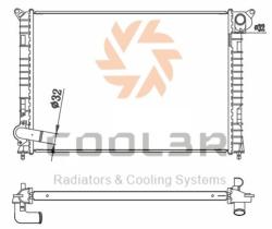 COOL3R 105101083 - RAD. MINI COOPER / ONE (R50/R52) 01-07.