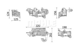 MAHLE CE43000P - ENFR. RECICLAJE GASES ESCAPE P.S.A. / FORD.