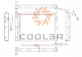 COOL3R 1441049 - RAD. GRUPO VAG ( A3 / ALTEA / OCTAVIA II / GOLF VI )