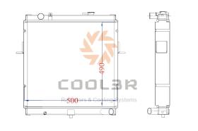 COOL3R 15356320 - RAD. MITSUBISHI L300 (86-) METALICO