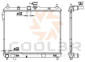 COOL3R 104042081 - RAD. HYUNDAI ATOS PRIME (MX) 1.0 (99-08)