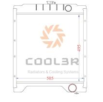 COOL3R 15580601 - RAD. JCB Backhoe Loader ( Metalico ).