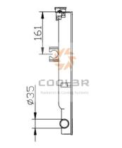 COOL3R 14T12487I - TANK. DER. RAD. FORKLIFT ( 465 X 68,8 ) + JUNTA
