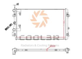 COOL3R 1441029 - RAD. MERCEDES Actros MP4 / MP5 (11-)