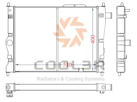 COOL3R 15230240 - RAD. ROVER MINI 850 / 1.0 / 1.3 (59-97)