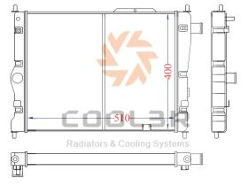 COOL3R 15230240 - RAD. ROVER MINI 850 / 1.0 / 1.3 (59-97)