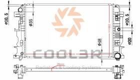 COOL3R 1440129 - RAD. MERCEDES CLASE G (W461) GL 320 CDI