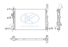 KOYO PL322849 - RAD. FORD Focus / Transit Conn. 1.0 EcoBoost Man. 02/12-