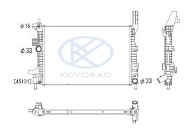 KOYO PL322849 - RAD. FORD Focus / Transit Conn. 1.0 EcoBoost Man. 02/12-