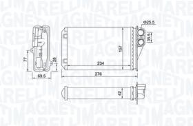 MAGNETI MARELLI BR461 - CALEF. RENAULT CLIO IV / DACIA SANDERO II