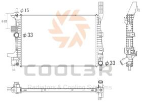 COOL3R 1032C1082 - RAD. FORD FIESTA 17-23. / FORD TOURNEO COURIER 14-.