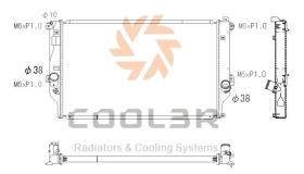 COOL3R 1081X1082 - RAD. TOYOTA HILUX 2.8D / 2.4D / 2.4 16-