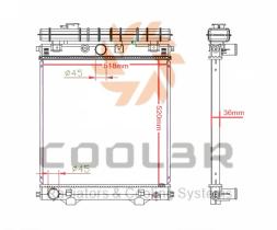 COOL3R 1483006 - RAD. GENERADOR PERKINS