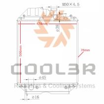COOL3R 1483037 - RAD. JCB / PERKINS / GENERATOR.