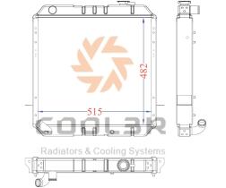 COOL3R 15234217 - RAD. TOYOTA DYNA 150 (95-99) METALICO