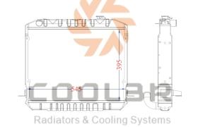 COOL3R 15234218 - RAD. TOYOTA DYNA 150 (88-95) METALICO