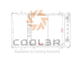 COOL3R 15351070 - RAD. FORD TRANSIT 2.4 (77-86)  METALICO