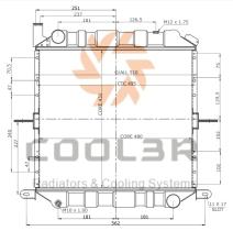 COOL3R 17021233 - RAD. NISSAN PATROL GR I (Y60) 2.8TD   METALICO