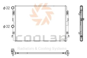 COOL3R 1013A2082 - RAD. GRUPO VAG ( A1, Arona, Fabia, polo ) 17-