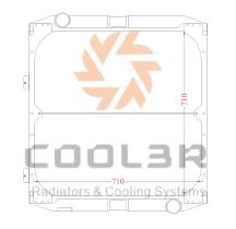 COOL3R 15408418 - RAD. ISUZU TROOPER 2.8D (85-98) METALICO