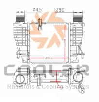 COOL3R 1487026 - INTERC. GRUPO VAG ( A3, GOLF VI, PASSAT )