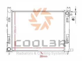 COOL3R 1443043 - RAD. RENAULT CLIO III 1.5 DCI (05-12)