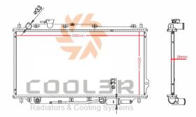 COOL3R 1423147 - RAD. KIA K2500 CAJA/CHASIS (SD) 2.5D (03-)