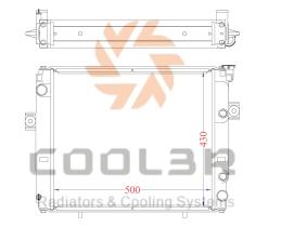 COOL3R 15534501 - RAD. VOLVO Penta Generador. ( Metalico ).