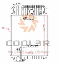 COOL3R 1483029 - RAD. GENERADOR PERKINS / CATERPILLAR / ATLAS COPCO