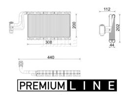 MAHLE AE191000P - EVAPORADOR DAF / RENAULT (06-)