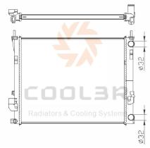 COOL3R 106026082 - RAD. RENAULT 21 86-89