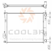 COOL3R 106026082 - RAD. GRUPO RENAULT ( VARIOS MOD. ) alum.mecanico.