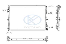 KOYO PL413239 - RAD. MERCEDES GL / ML / R Series 3.0 CDi / 4.7i Aut. 07/05-