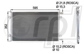 RPL APCDKM5007 - COND. KOMATSU PC210