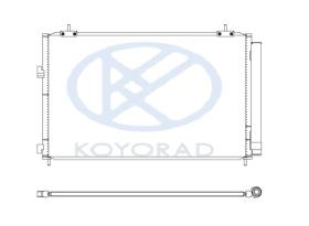 KOYO CD010705 - COND. TOYOTA COROLLA / AURIS / VERSO 2.0 / 2.2 D4D 10/06-