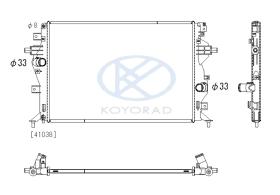 KOYO PL823454 - RAD. KIA  Carnival 2.9 CRDi Man. 09/06-