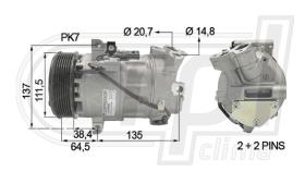 RPL APCORE0086 - COMP. A/A NV300 / TRAFIC III  ( LO MONTA VARIAS MARCAS )