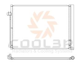 COOL3R 102051K8C1 - COND. BMW 5 (E60/61) 6 (E63/64) 7 (E65/66).