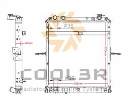 COOL3R 1413077 - RAD. ISUZU NQR NPR NKR 5.2TD (05-)