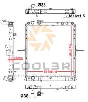 COOL3R 1413150 - RAD. ISUZU ELF (06-).