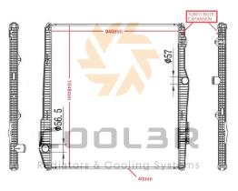 COOL3R 14SC031 - RAD. YANMAR Ee213