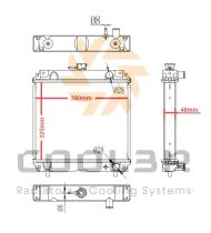 COOL3R 1483130 - RAD. JCB - LOADALL 526 / 531 / 536 / 541 / 533-105 / 536-60