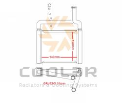 COOL3R 14RA013 - CALEF. AUDI A4 94-