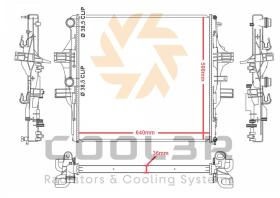 COOL3R 1481032 - RAD. IVECO DAILY 35C S11 (12-)
