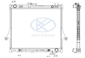 KOYO PL712130 - RAD. LAND-ROVER Discovery / Range Rover Sport 3.0 TD 09/09-