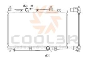 COOL3R 108104081 - RAD. LEXUS NX300H 2.5