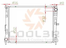 COOL3R 10605608B1 - MODULO REFRIG. (RAD/COND) RENAULT CLIO II / III