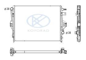 KOYO PL453456 - RAD. GRUPO VAG. A1 / Ibiza / Polo 1.4i* / 2.0 TDi* M/A 05/09