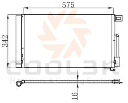 COOL3R 105558K8C1 - COND. OPEL INSIGNIA (G09) 08-17 (V.Mod)